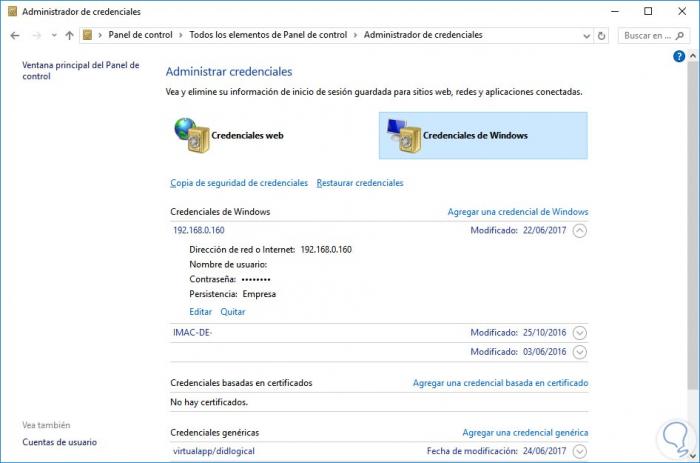 Credenciales De Red Windows Donde Se Guardan Contrase As Solvetic