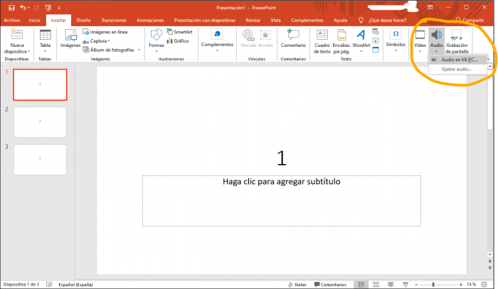 Como Poner Musica En Power Point En Algunas Diapositivas