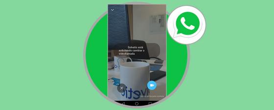 Puedes cambiar de llamada de voz a vídeo en WhatsApp sin colgar