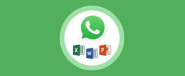 Enviar Word, Excel y PowerPoint desde WhatsApp