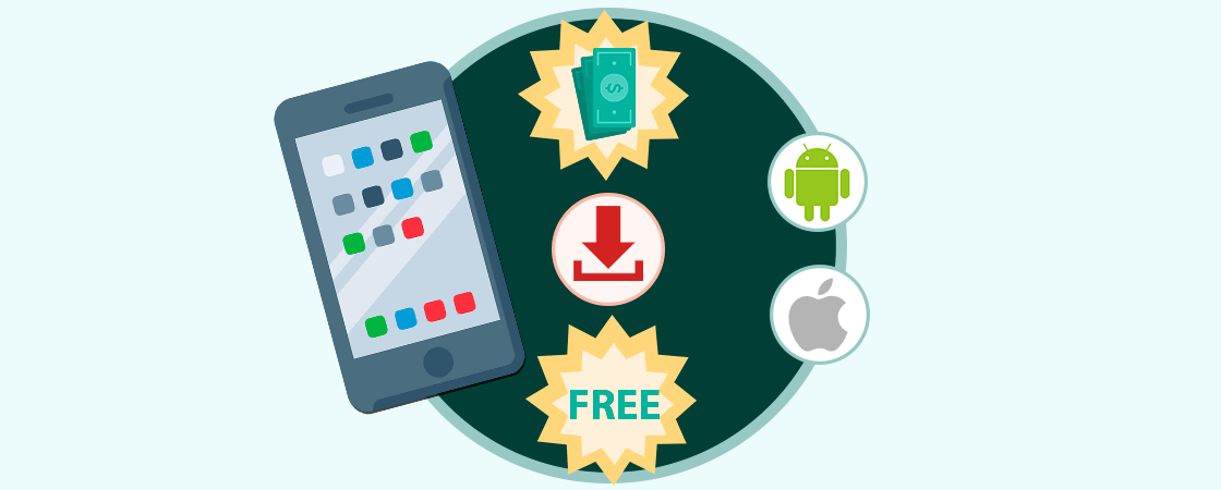 Cómo descargar Apps de pago gratis en iPhone y Android