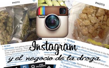 Instagram, el escaparate de la venta de droga.