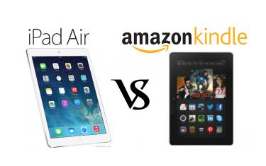 Amazon se ríe de iPad Air comparándola con Kindle Fire HDX con