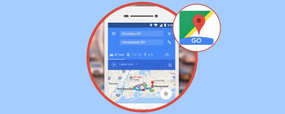 Llegó la versión ligera de Maps: Google Maps Go