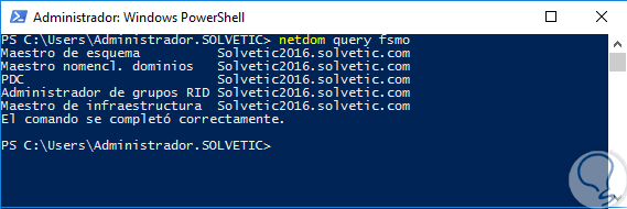 Netdom query fsmo не удается найти указанный файл