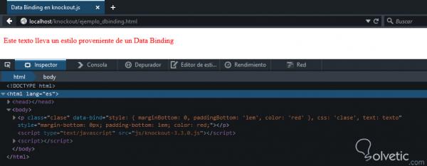 Entendiendo El Data Binding En Knockout.js - Solvetic