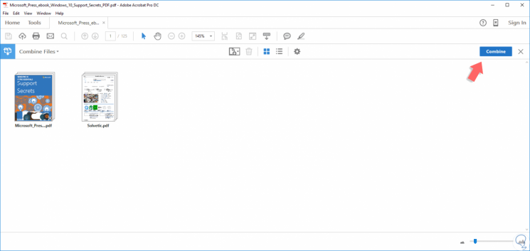 Unir Pdf Windows 10 Solvetic