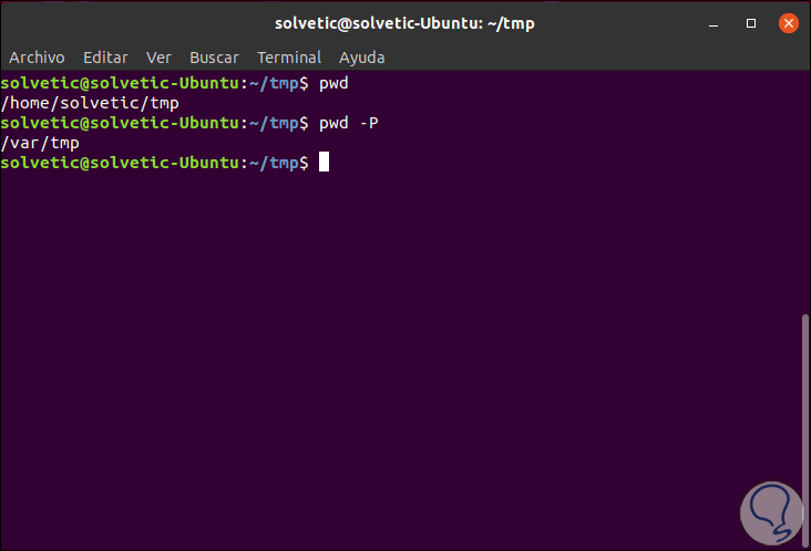 Ejemplos De Comandos Pwd Imprimir Directorio De Trabajo En Linux My 