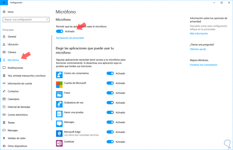 Activar Microfono Windows 10 ️ Configurar Solvetic