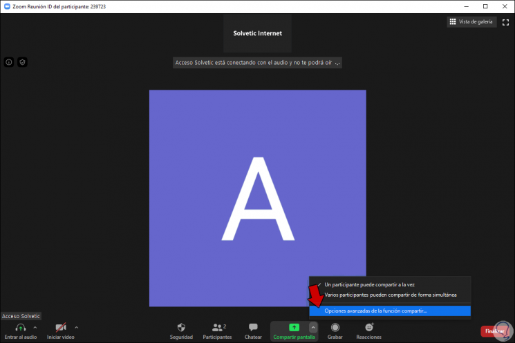 Como Compartir Pantalla Reunion Zoom Pc O Android Solvetic