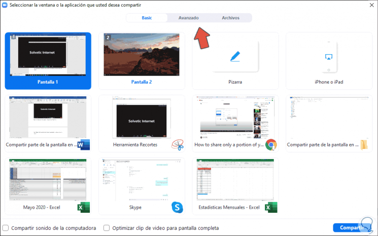 Compartir Parte De La Pantalla En Zoom Solvetic