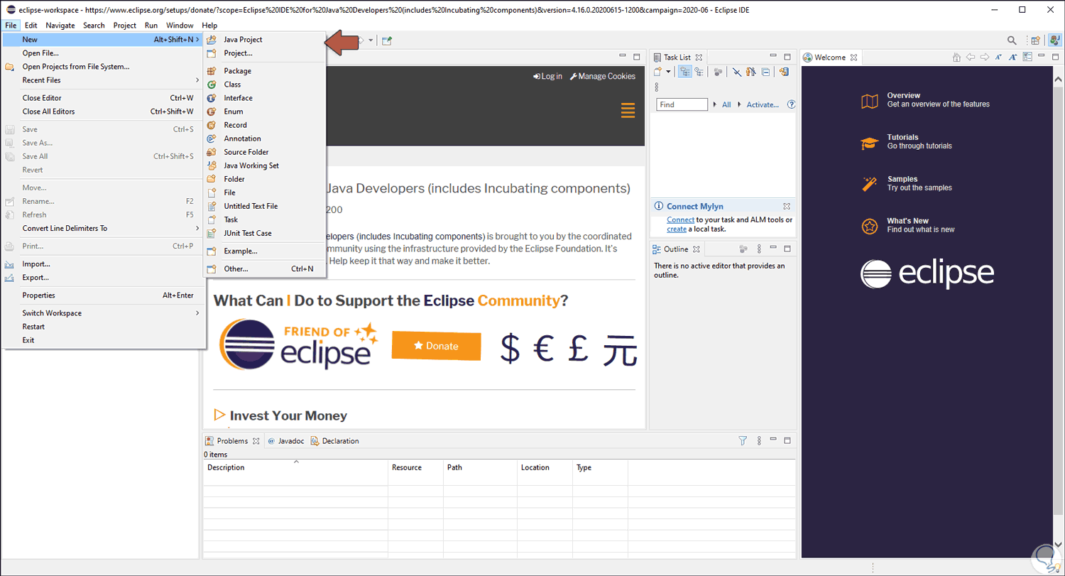 Как удалить eclipse windows 10