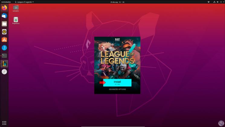 Как установить league of legends на linux