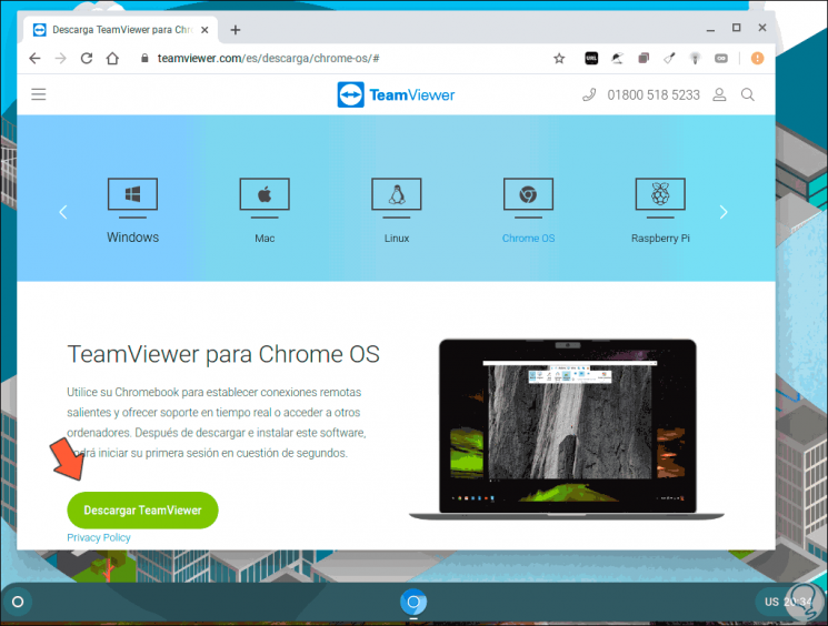 teamviewer quicksupport for chromebook