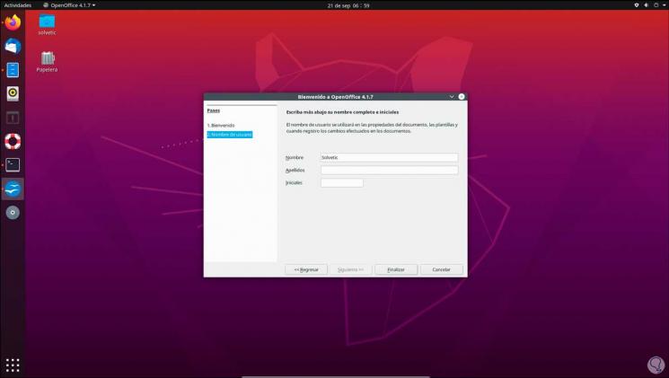 install openoffice on ubunto 18