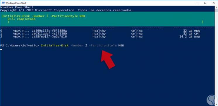Inicializar Disco Duro Con Powershell En Windows Server Solvetic 4356