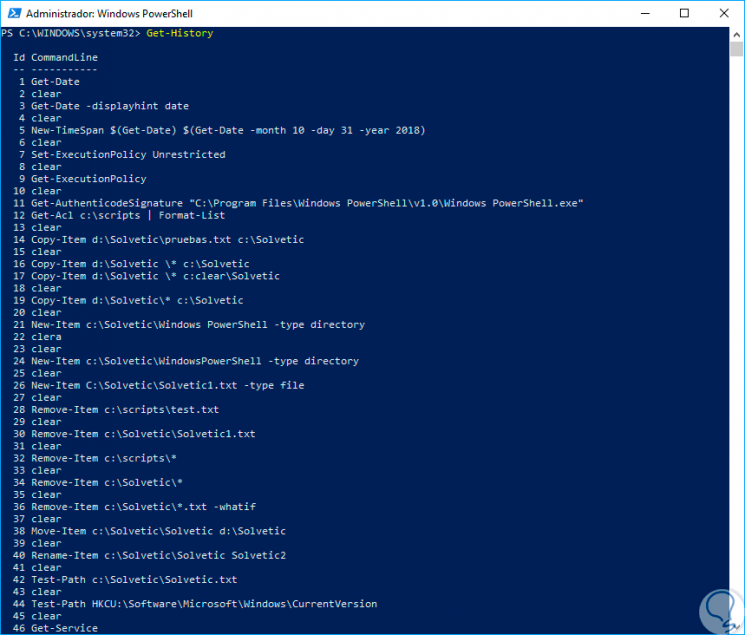 Manual Completo Comandos Cmdlets De Powershell Por Categoría Solvetic 1654