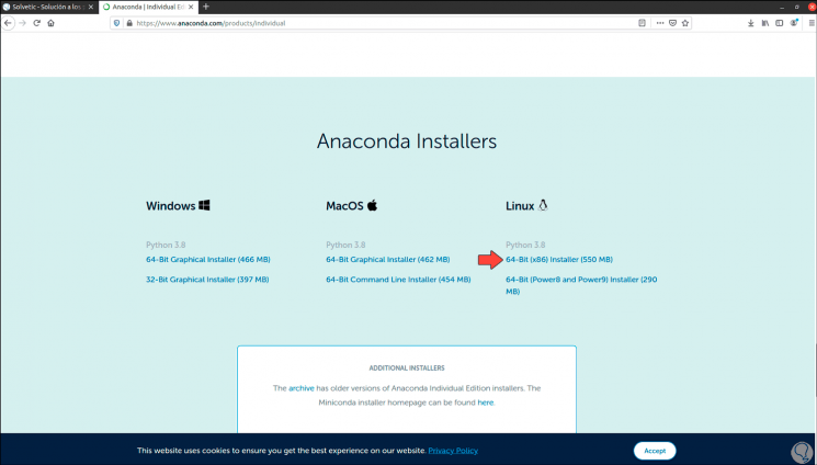install anaconda linux