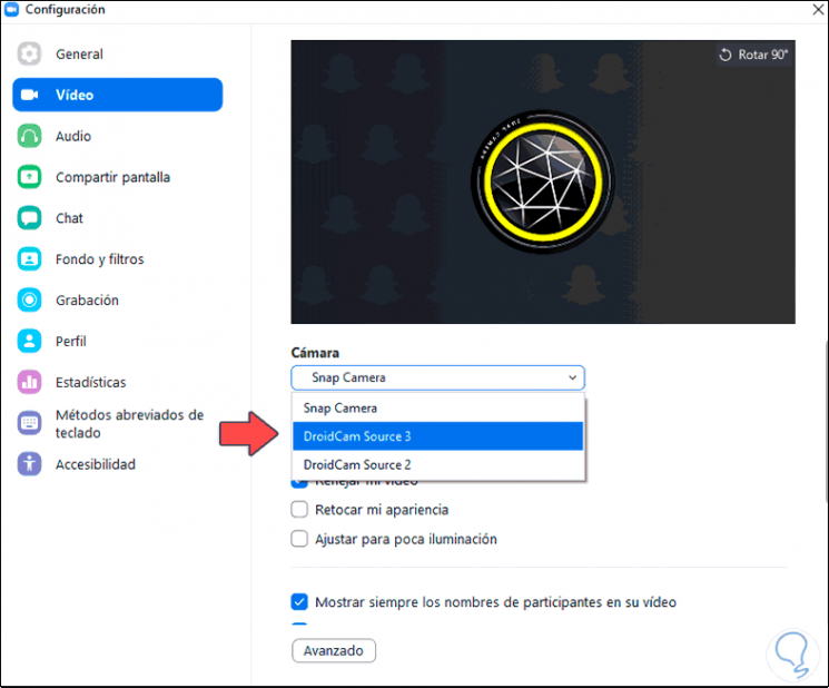 Desinstalar Snap Camera De Zoom Solvetic