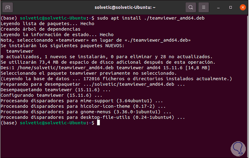 ubuntu 22.04 teamviewer