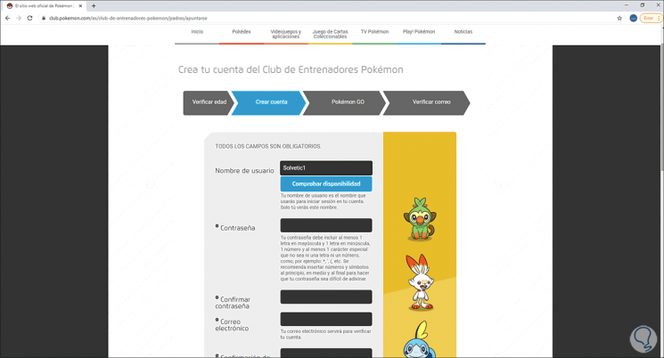 Cómo crear una cuenta de Pokemon Go Club de entrenadores