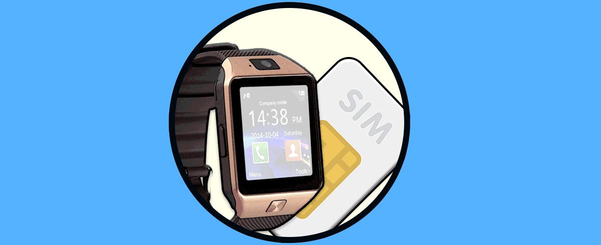 Cómo poner tarjeta SIM en Smartwatch DZ09 - Solvetic