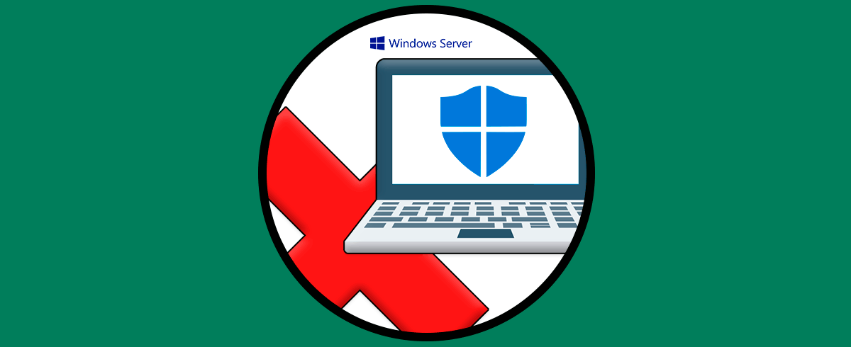 Desactivar o desinstalar Windows Defender Windows Server 2019, 2016